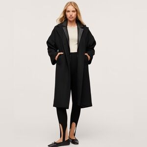 NWT Mango Women's Oversize Wool Coat